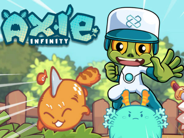This shows Axie Infinity.