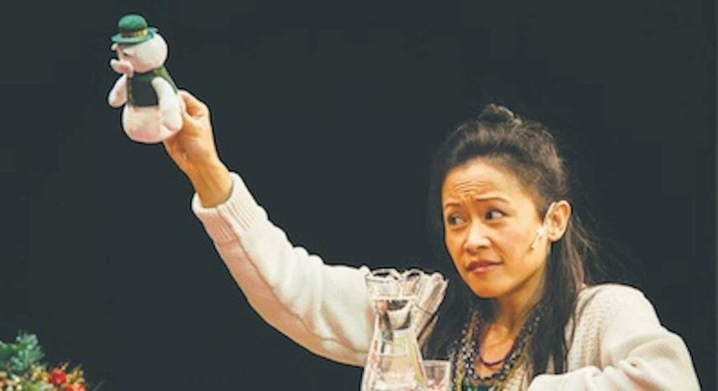 Christine Bunuan, an accomplished singer and actress, played bar maid Gigi during the Miss Saigon US Revival Tour in 2019-2020. (Drury Lane Theatre)