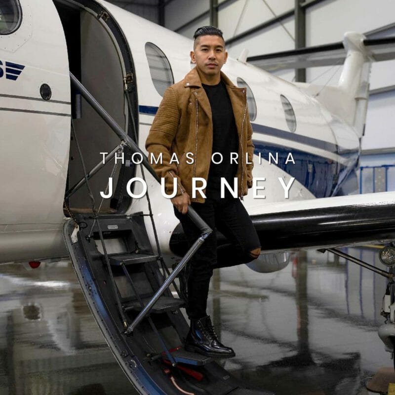 The cover of Thomas Orlina's new pop dance song, "Journey." CONTRIBUTED