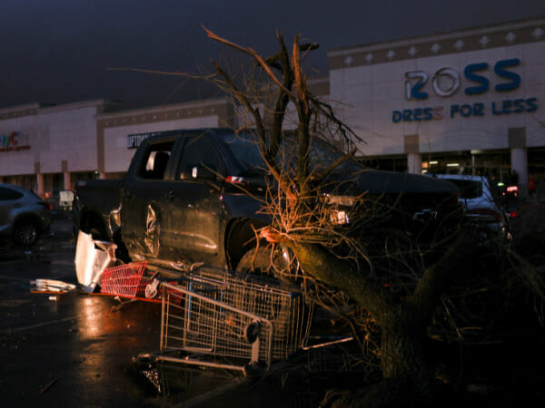 Tornadoes tore through north Texas, destroying homes and businesses