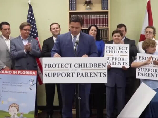 Florida governor signs 'don't say gay' bill limiting LGBTQ instruction in schools