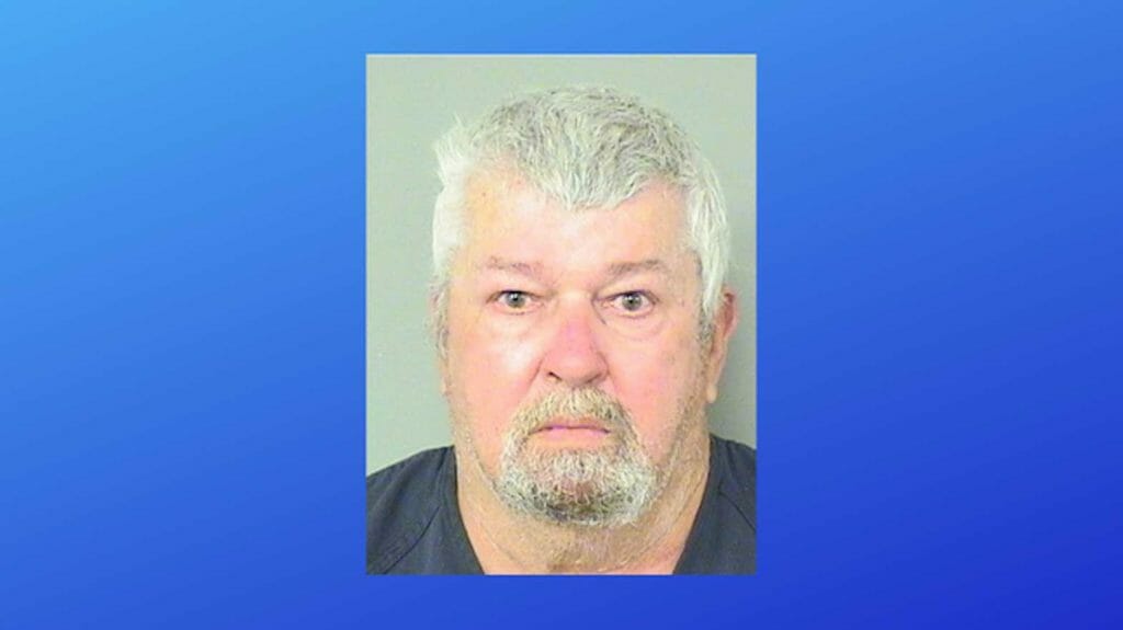    Dennis Pollard, 67, is facing 57 counts related to child pornography. (Palm Beach County Sheriff's Office)