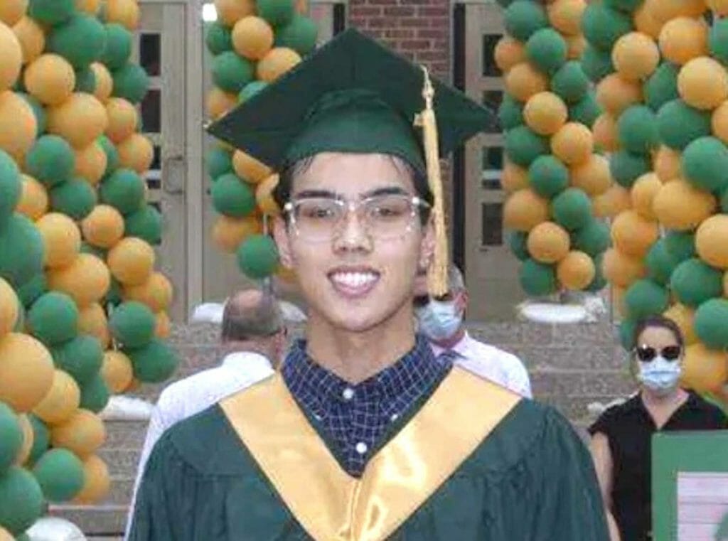 John Barrion, 19, was the victim of a robbery-homicide at his workplace in Winnipeg, Canada. FACEBOOK