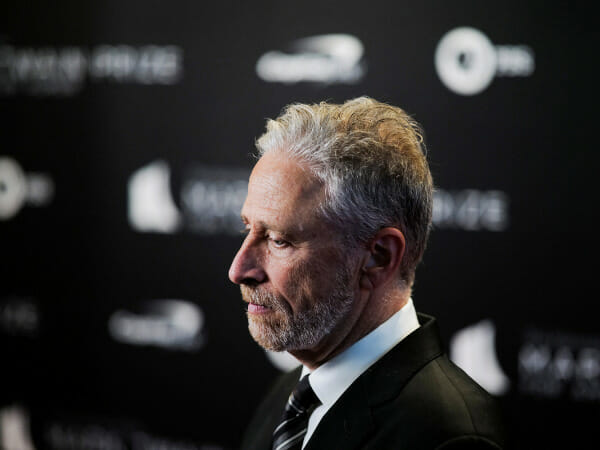 Comedian Jon Stewart honored for advocacy, humor with Mark Twain Prize