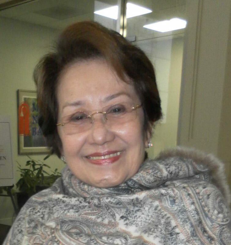 Lupita Aquino Kashiwahara. CONTRIBUTED