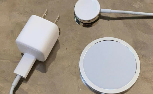 These are MagSafe chargers.