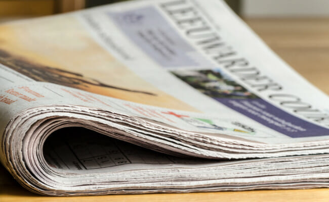 These are newspapers that contain press releases.