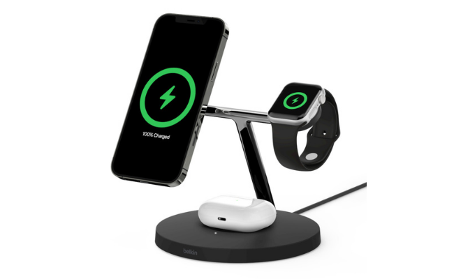 This is a Belkin wireless charger.