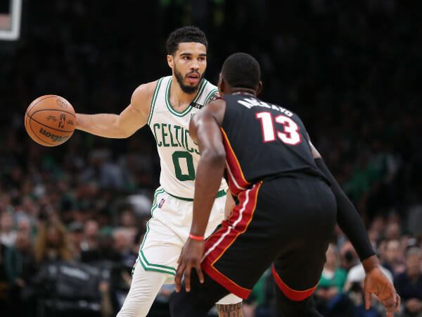 Jayson Tatum knew he needed to step up on Monday night after delivering a clunker performance two nights earlier. The Celtics forward came out firing and scored more points