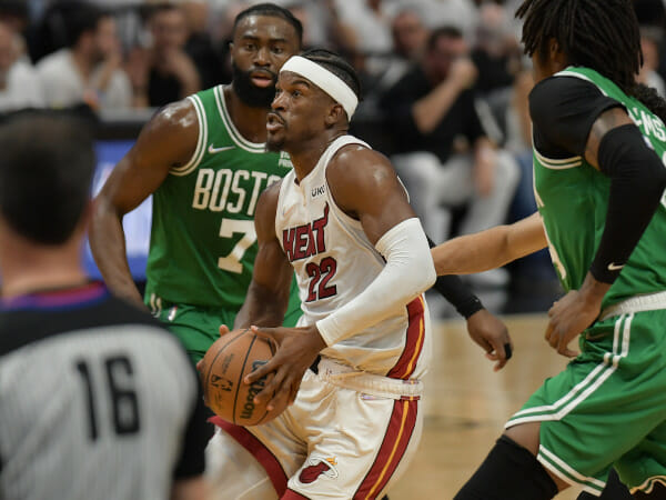 Jayson Tatum, Celtics edge off Heat in game 7 winning East title