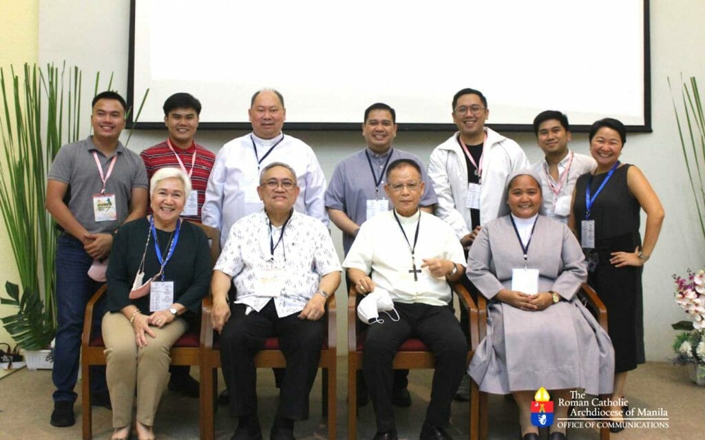 Some of the participants at the recent synodal consultation in Manila. 