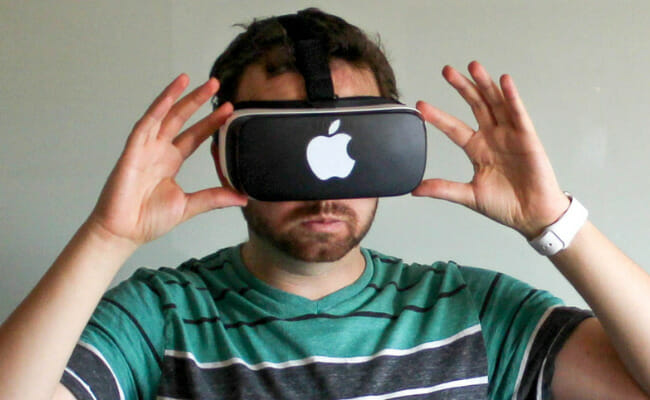 This is the Apple VR headset.