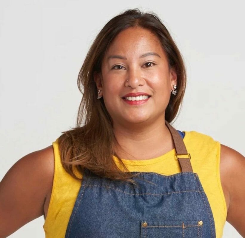 Christina Borja McAlvey is bringing her own spin on Filipino cuisine, which she calls “Fili-fusion” to the show.