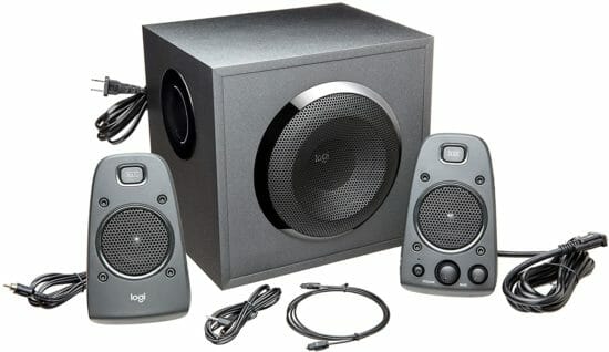 Logitech Z625 Powerful THX® Certified 2.1 Speaker System with Optical Input