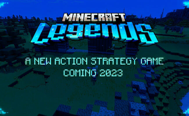 This is the upcoming Minecraft game.