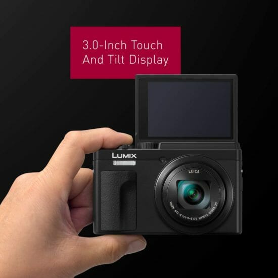 PANASONIC LUMIX ZS80 20.3MP Digital Camera, 30x 24-720mm Travel Zoom Lens, 4K Video, Optical Image Stabilizer and 3.0-inch Display