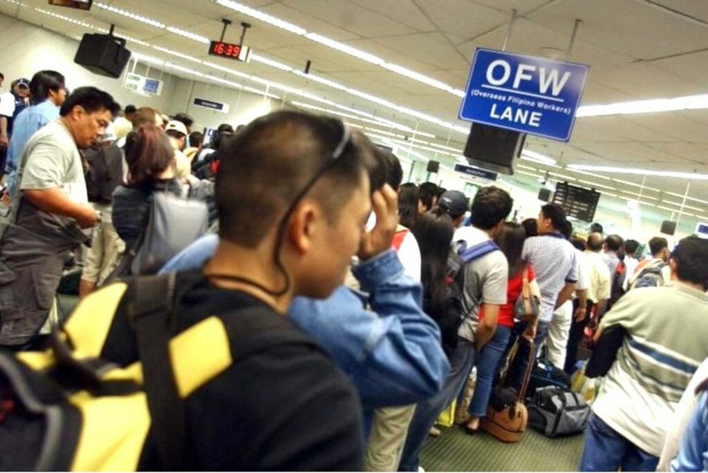 A government study has noted that Saudi Arabia was the leading country of destination for Overseas Filipino Workers, together with the UAE, Kuwait and Qatar. (AFP)