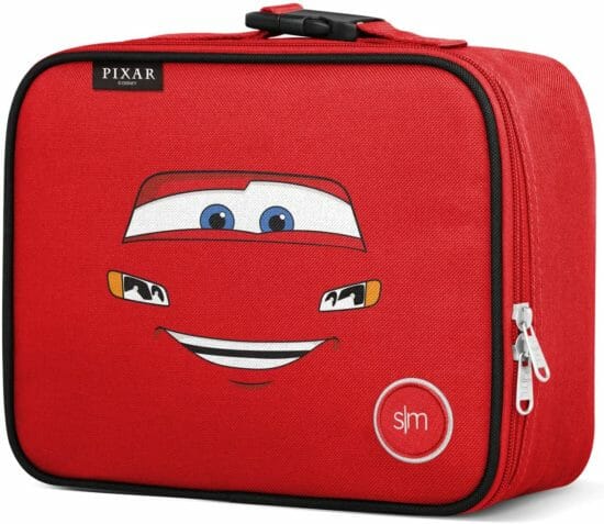 Simple Modern Disney Kids Lunch Box for Toddler | Reusable Insulated Bag for Girls, Boys Meal Containers for School | Hadley Collection | Cars Kachow