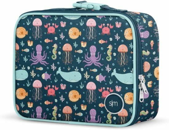 Simple Modern Kids Lunch Box for Toddler | Reusable Insulated Bag for Girls, Boys Meal Containers for School | Hadley Collection | Under the Sea