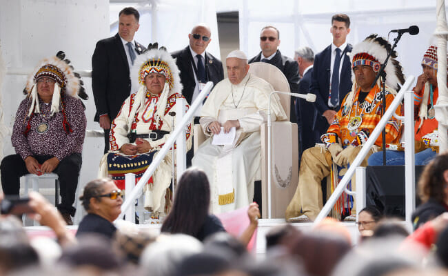 Pope Francis apologizes for 'deplorable evil' of Canadian indigenous schools