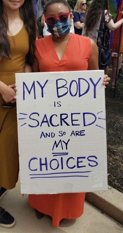 Even before the recent decision of the U.S. Supreme Court on the abortion issue, Dr. Melissa Borja has already been actively rallying in support of reproductive rights of women.  CONTRIBUTED
