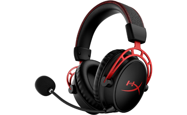 HyperX Cloud Alpha Wireless - Gaming Headset for PC, 300-hour battery life, DTS Headphone:X Spatial Audio, Memory foam, Dual Chamber Drivers
