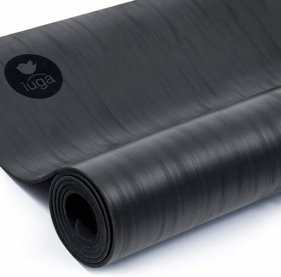 IUGA Pro Non Slip Yoga Mat, Unbeatable Non Slip Performance, Eco Friendly and SGS Certified Material for Hot Yoga, Odorless Lightweight and Extra Large Size