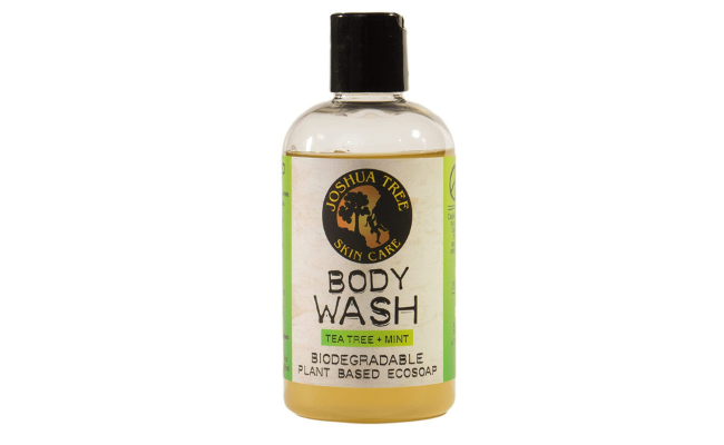 Joshua Tree 8 oz. Body Wash, Shampoo - Biodegradable Plant Based Eco Soap with Organic Ingredients