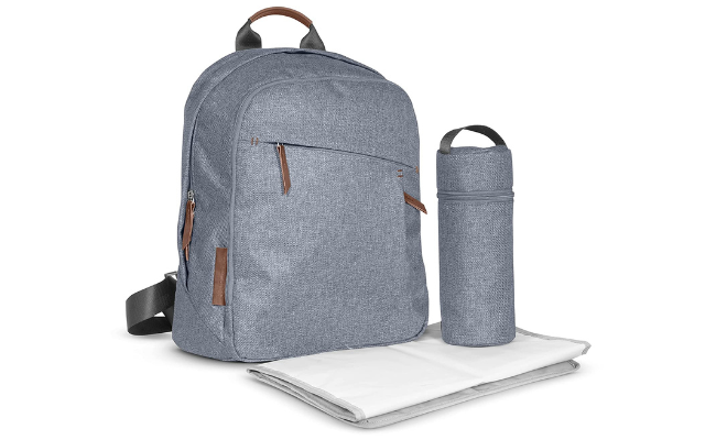 Changing Backpack - Greyson (chacoal Melange/Saddle Leather)