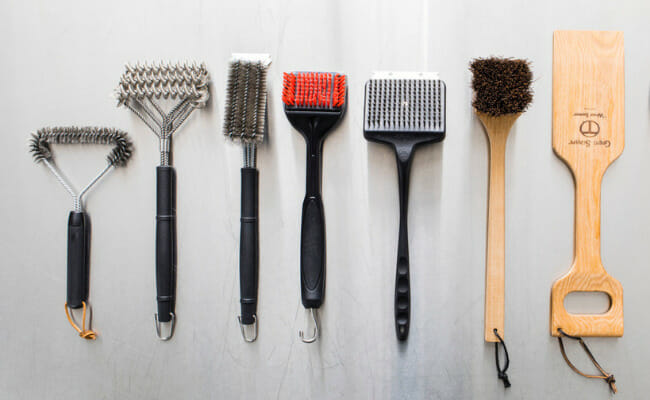 These are grill brushes.