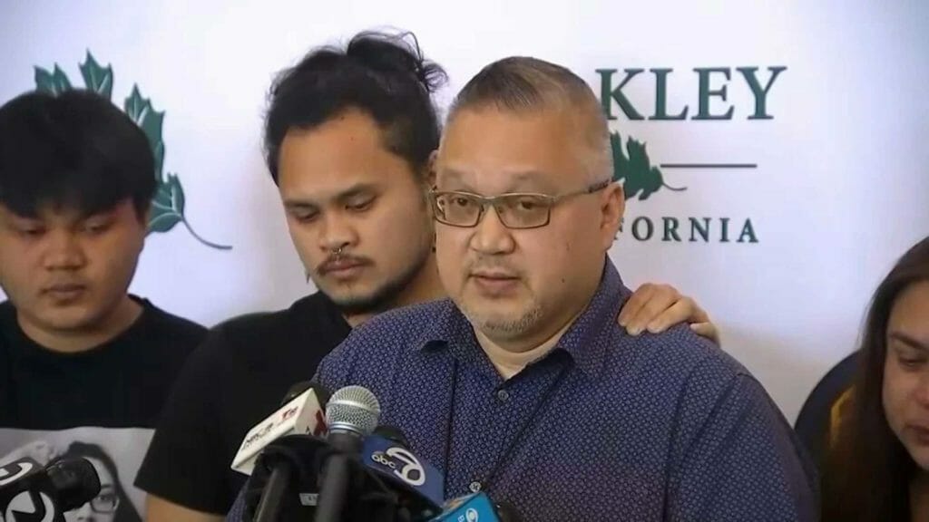 Gwynn Gabe and family members: Alexis Gabe's father, Gwynn, said his family has accepted her death but wants to give her a proper burial and memorial service. SCREENGRAB NBC NEWS