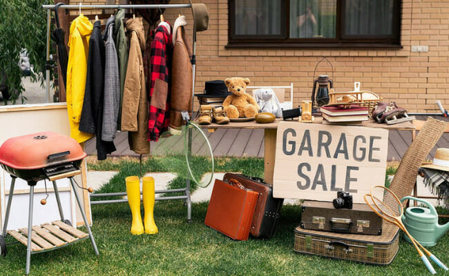 Start a garage sale