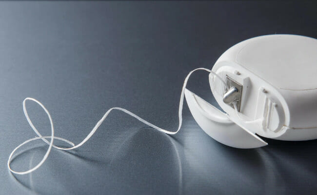 This is dental floss.