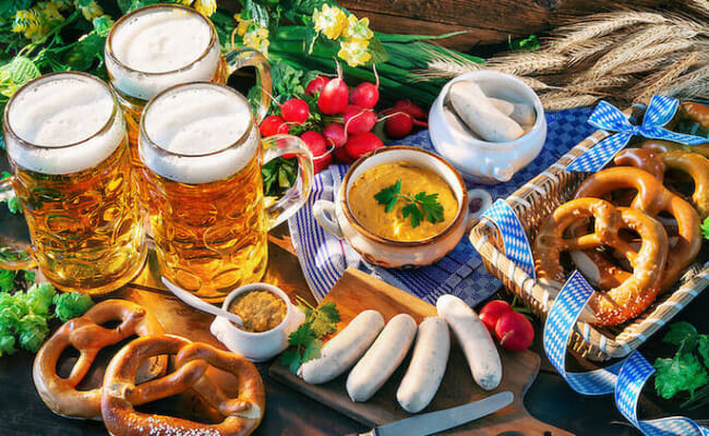 These are Oktoberfest foods.