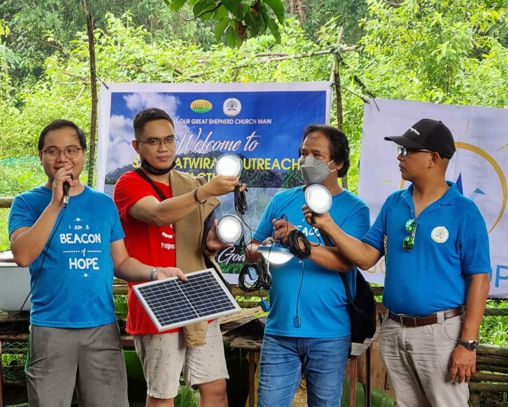  Through its Electrify My World Program, Calgary-based PAC has helped light up all of the 91 households in San Rafael, Rizal. CONTRIBUTED