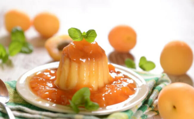 Apricot Crème Brulee