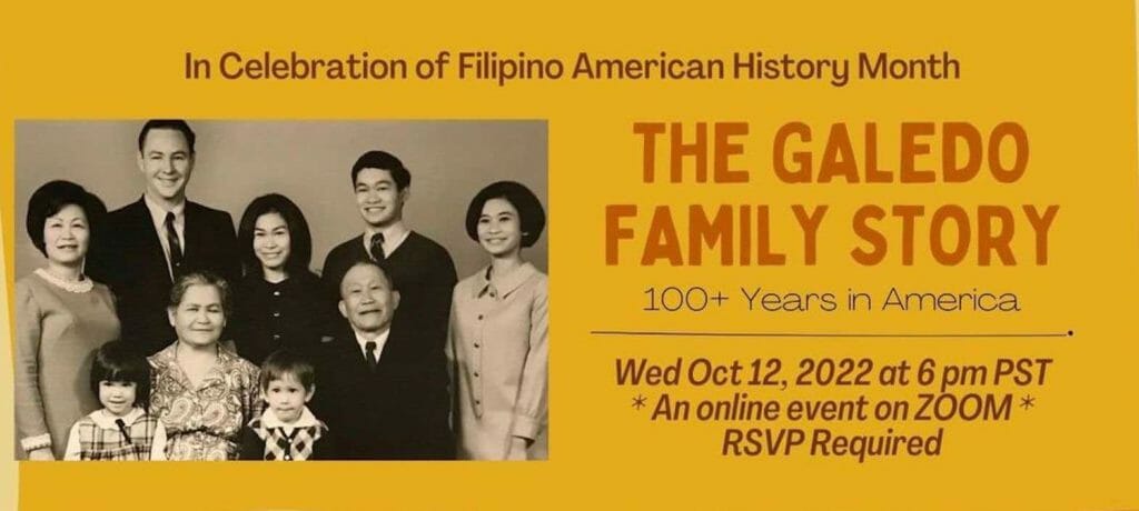The story of the Galedo family is one example of the hardships and perseverance of first-generation Filipino Americans in Stockton, California. HANDOUT