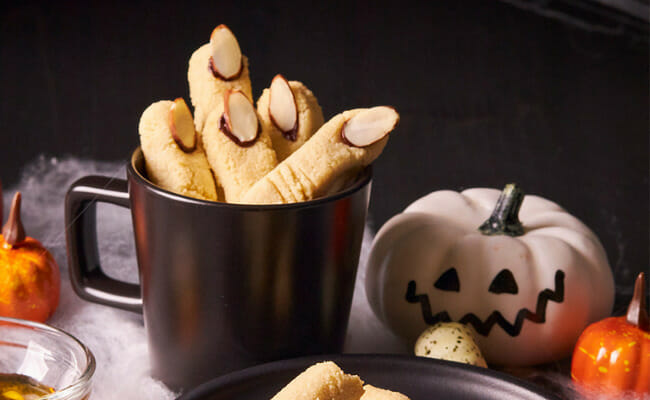 Recipe for Witch Finger Cookies