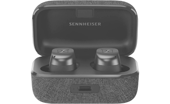 Sennheiser MOMENTUM True Wireless 3 Earbuds -Bluetooth in-Ear Headphones for Music & Calls with Adaptive Noise Cancellation, IPX4, Qi Charging 28-Hour Battery Life, Graphite