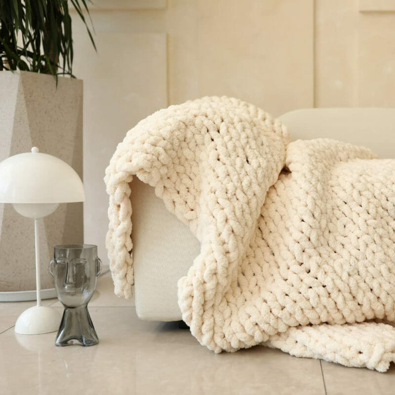 Abound Chunky Knit Blanket
