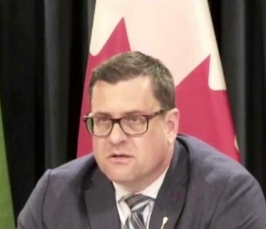 Saskatchewan Health Minister Paul Merriman. WIKIPEDIA