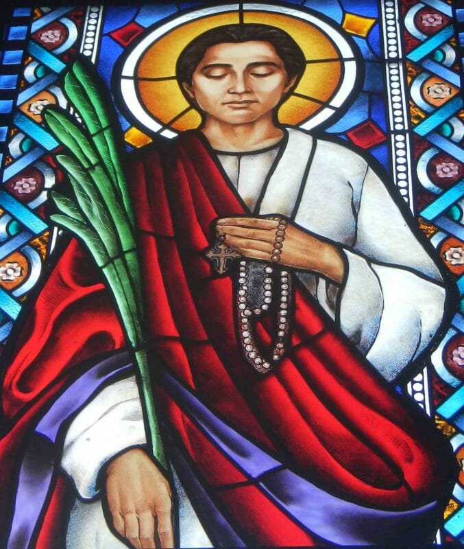 St. Lorenzo Ruiz was canonized on October 28, 1987 at the Vatican as the first Filipino saint.