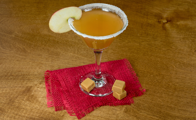 Caramel Apple Pop Martini