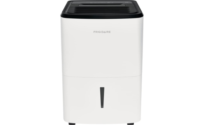 Frigidaire FFAD3533W1 Dehumidifier, Moderate Humidity 35 Pint Capacity with a Easy-to-Clean Washable Filter and Custom Humidity Control