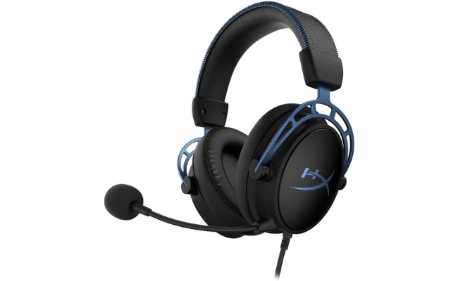 HyperX Cloud Alpha S - PC Gaming Headset, 7.1 Surround Sound, Adjustable Bass, Dual Chamber Drivers, Chat Mixer, Breathable Leatherette, Memory Foam