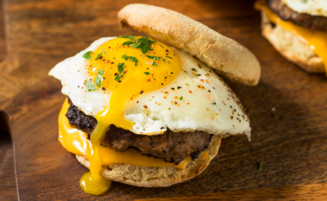Sausage and Egg Sandwiches
