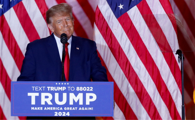 Trump announces 2024 US presidential run, getting jump on rivals