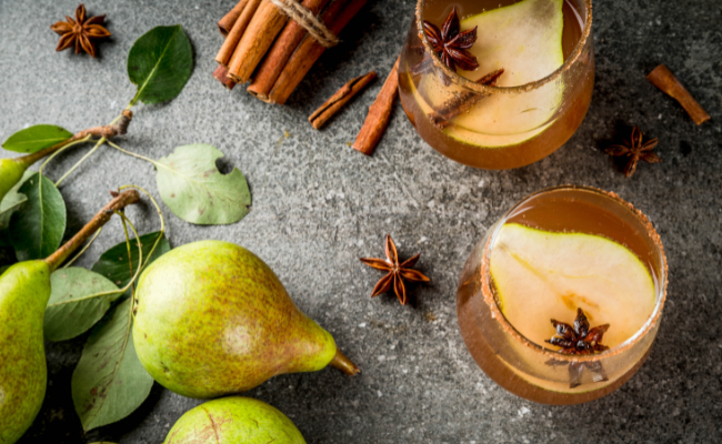 Vanilla Pear Fall Cocktail