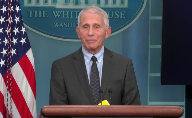 Dr. Fauci urges Americans to get COVID shot in final White House briefing