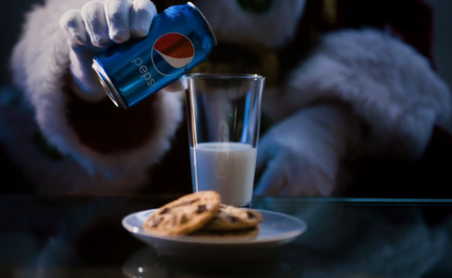 Pepsi wants you to drink soda mixed with milk for the holidays